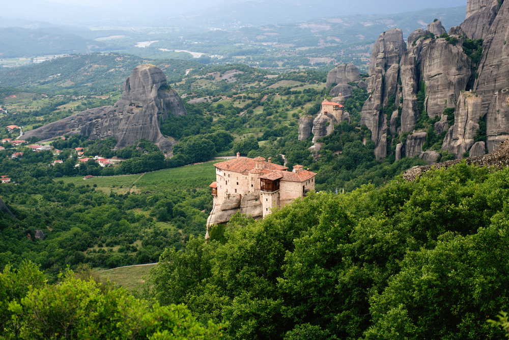 Night Sky Photography in Meteora: An Orthodox monastery in mountains of Greece, Meteora